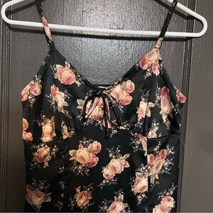 Pretty floral slip / mini dress